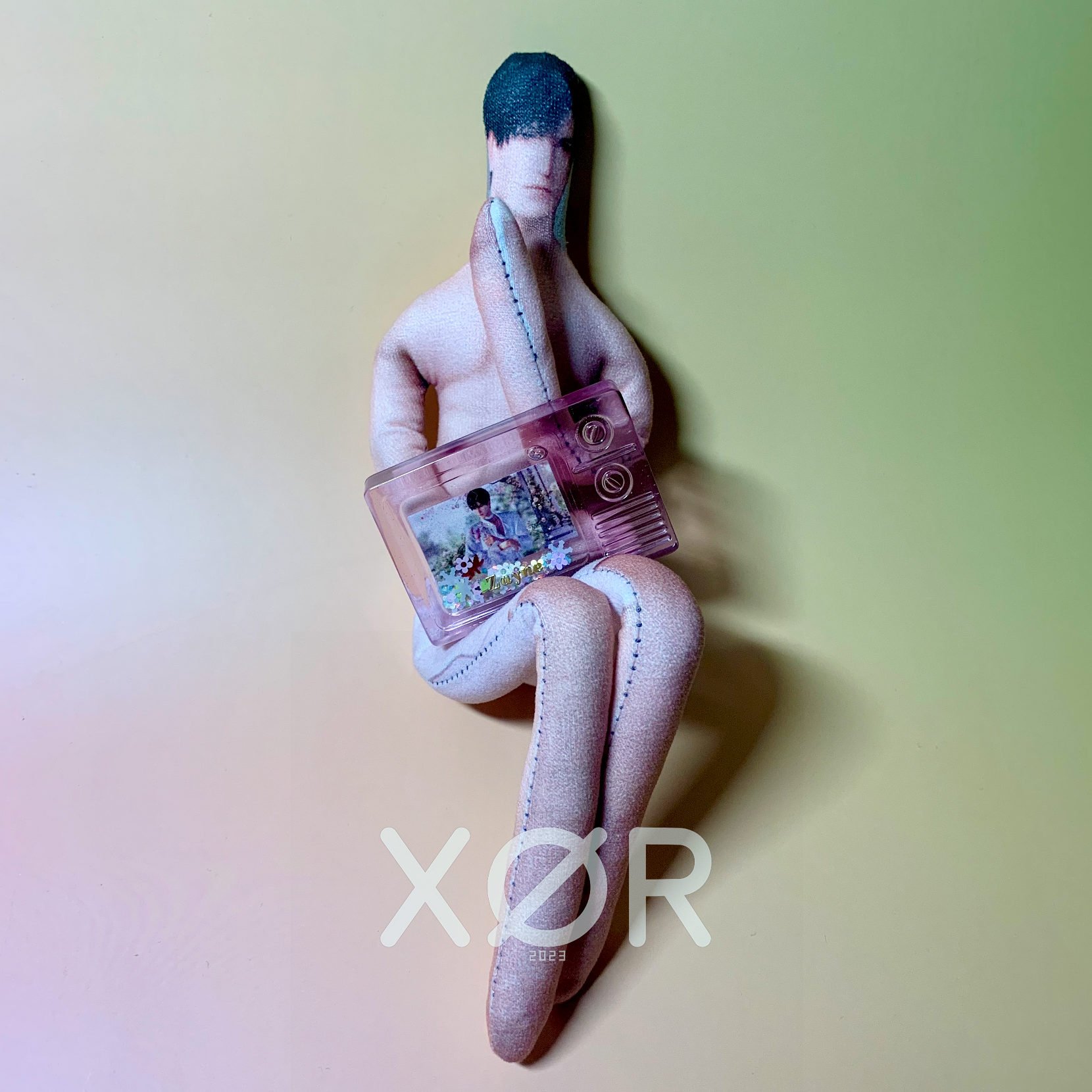 XØR™ Handcrafted LADS Zayne Resin Card - Luminous | NFC Enabled | Glitter Liquid Flow