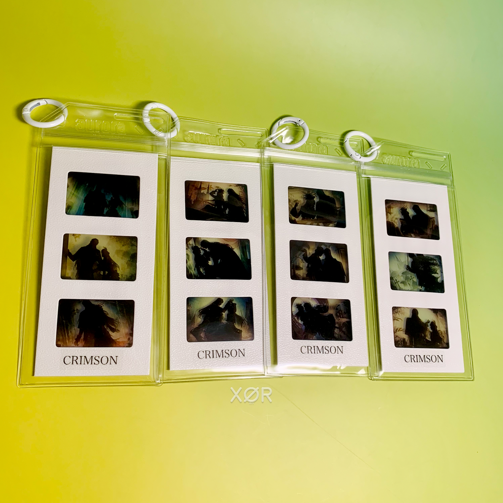 💕Handmade 🌹Sylus Silverwing - Gleam of Memory 🎬Transparent Art Card