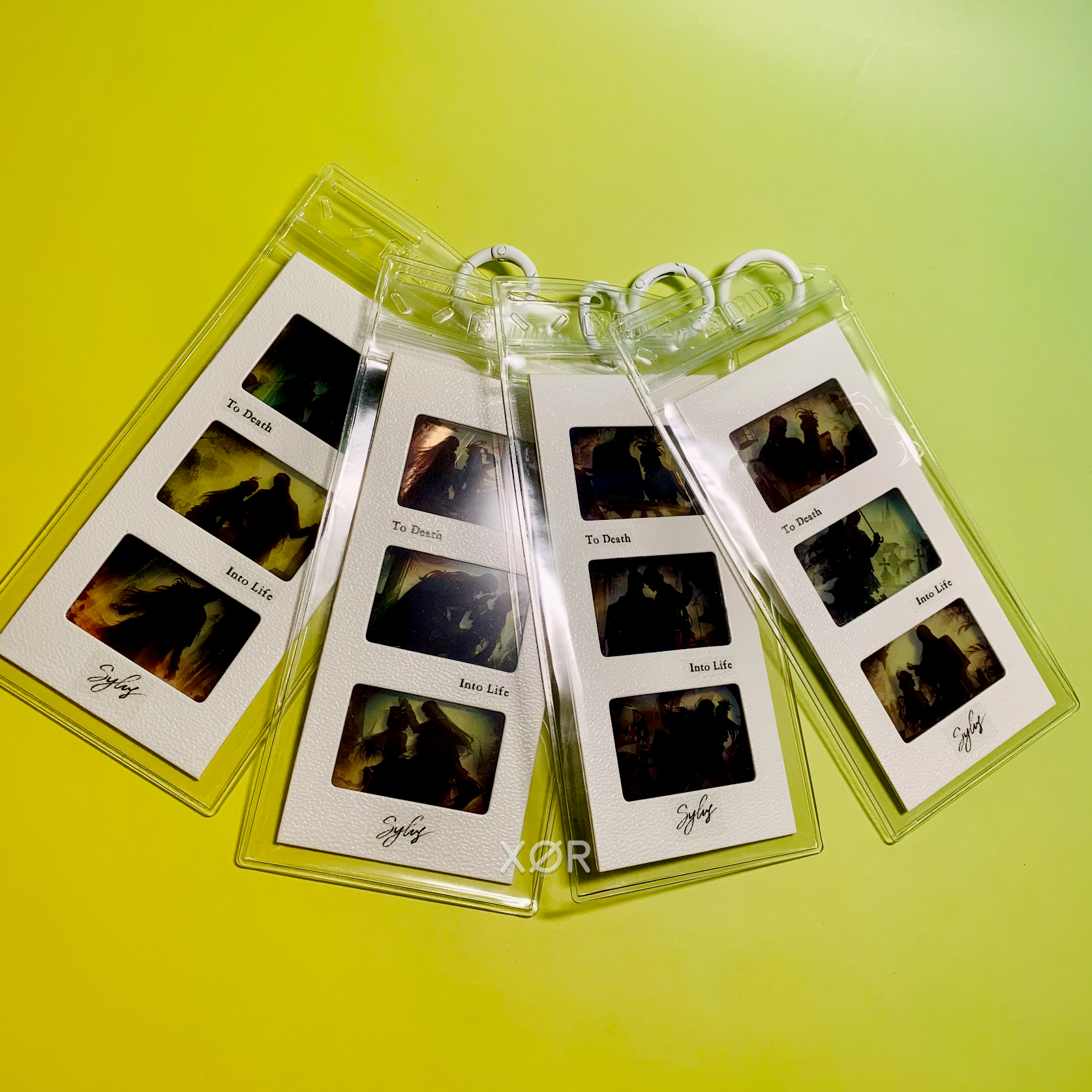 💕Handmade 🌹Sylus Silverwing - Gleam of Memory 🎬Transparent Art Card