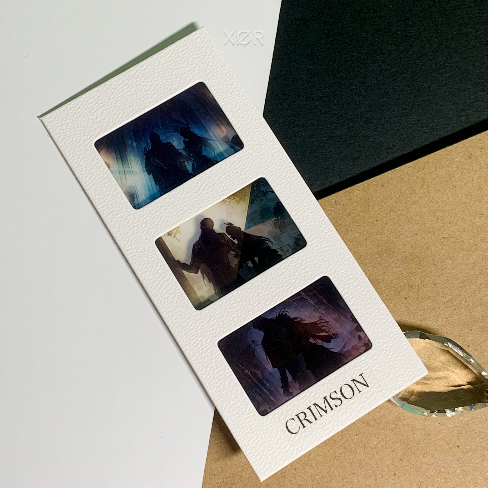 💕Handmade 🌹Sylus Silverwing - Gleam of Memory 🎬Transparent Art Card